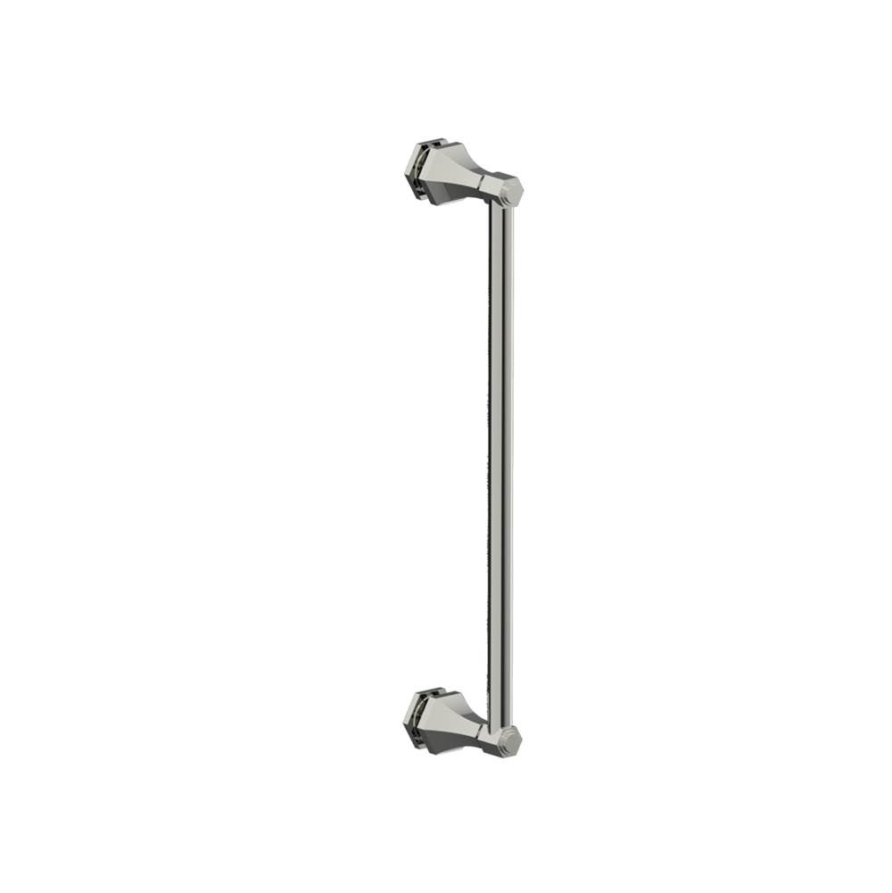 Kartners - PISA - 18-inch Shower Door Handle-Polished Nickel - Polished Nickel