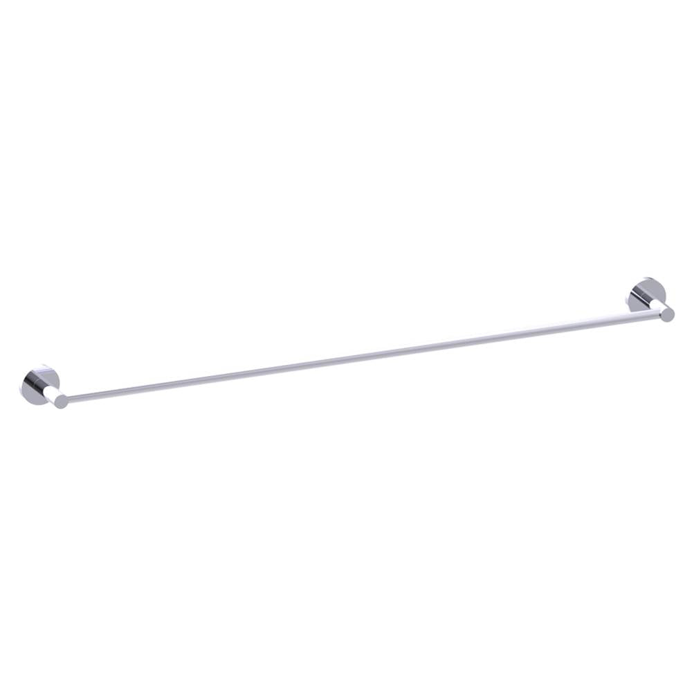 Kartners - CIRCO - 30-inch Bathroom Towel Bar-Polished Chrome - Polished Chrome