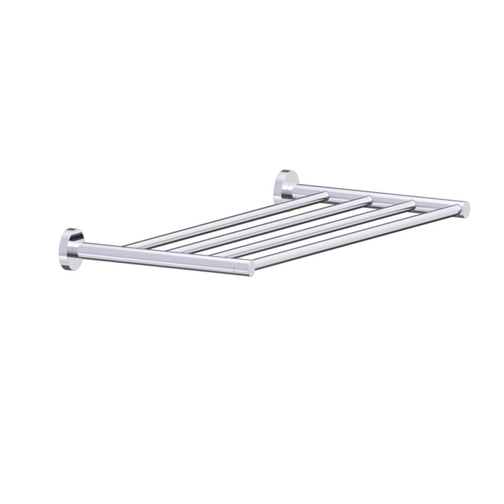 Kartners - CIRCO - Towel Shelf-Polished Chrome - Polished Chrome