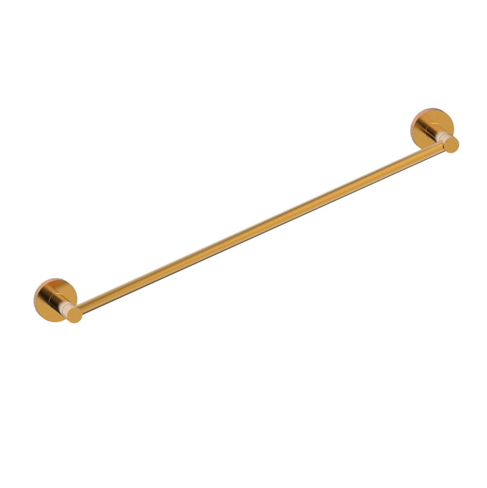 Kartners - CIRCO KNURLED - 18-inch Bathroom Towel Bar -Champagne Bronze - Champange Bronze
