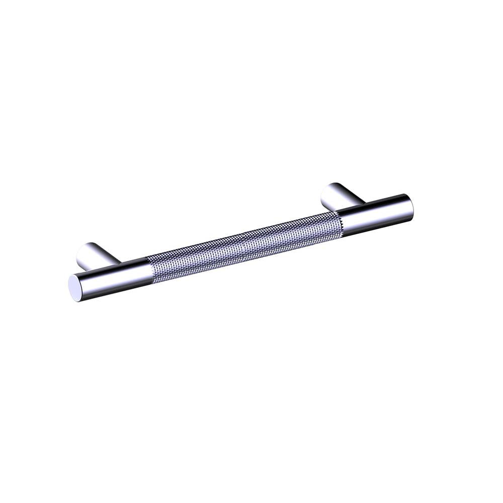 Kartners - CIRCO KNURLED - Cabinet Pull-Polished Chrome - Polished Chrome