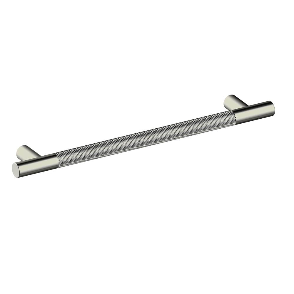 Kartners - CIRCO KNURLED - Cabinet Pull-Brushed Nickel - Brushed Nickel