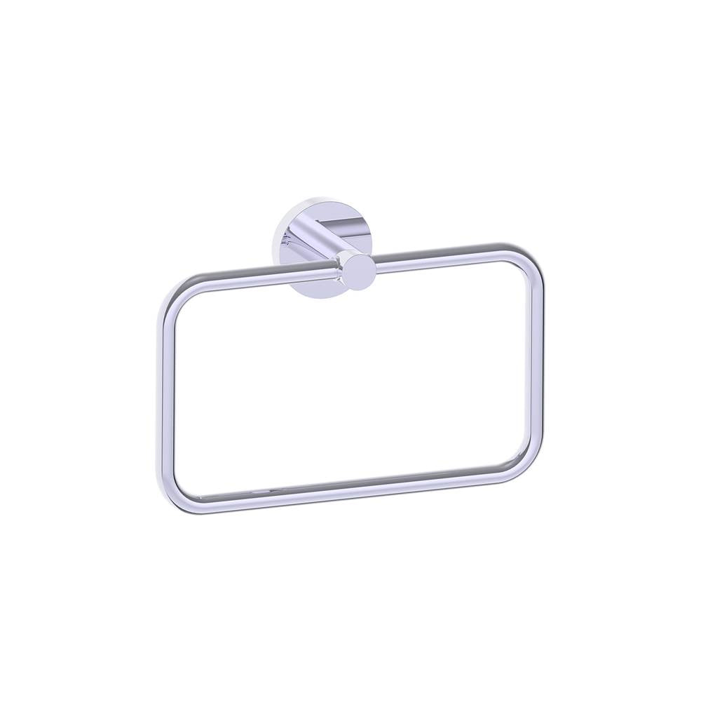Kartners - BUILDERS - Towel Ring-Polished Chrome - Polished Chrome