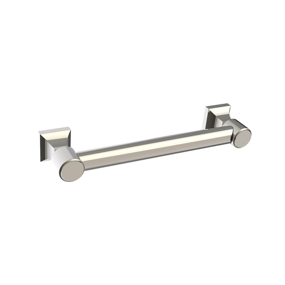 Kartners - GLASGOW - 12-inch Grab Bar-Polished Nickel - Polished Nickel
