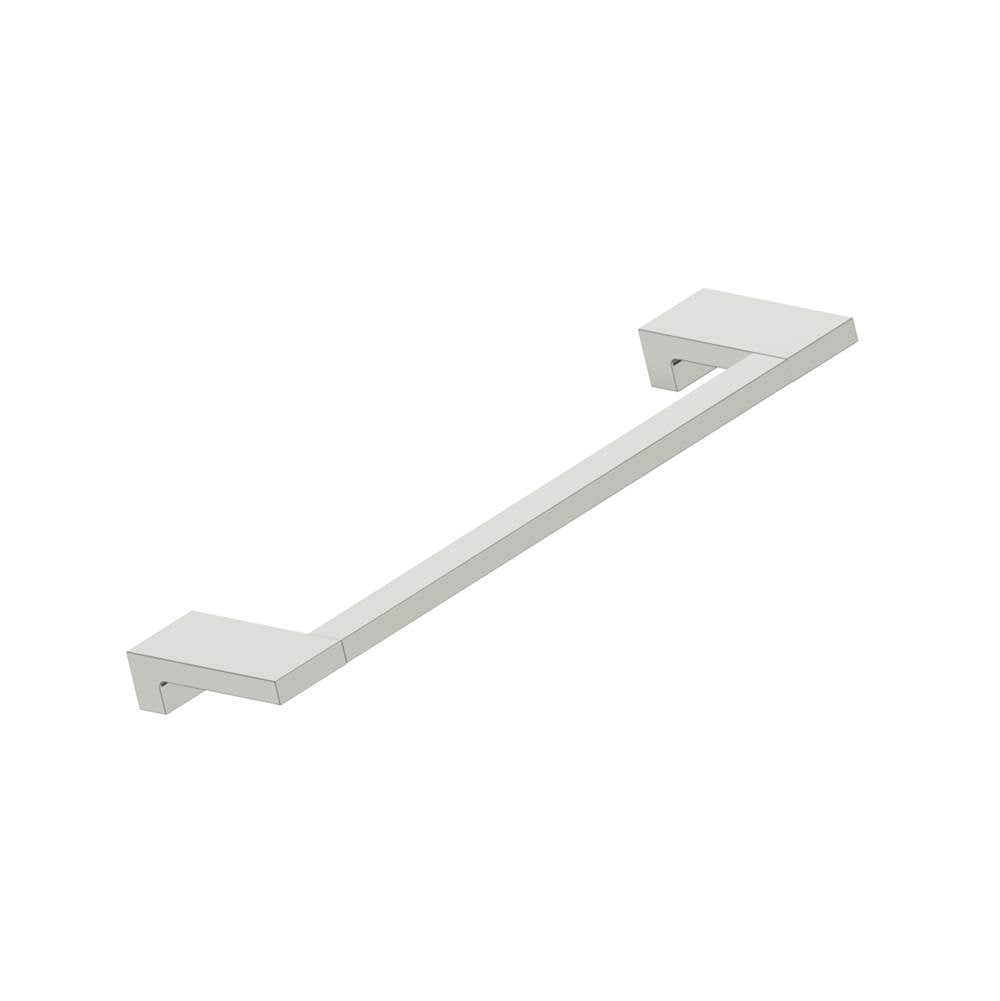 Kartners - NAPLES - 9-inch Bathroom Towel Bar-Polished Nickel - Polished Nickel