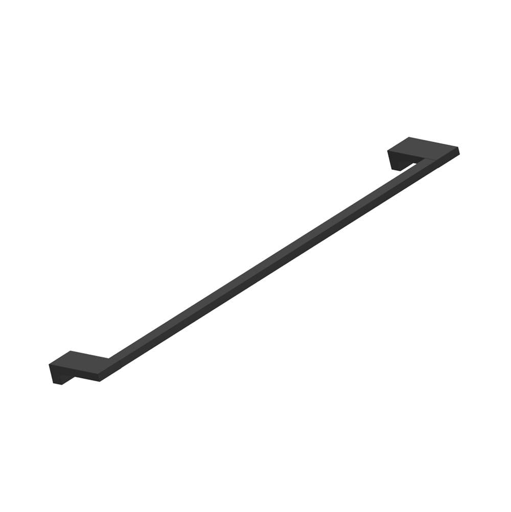 Kartners - NAPLES - 18-inch Bathroom Towel Bar-Matte Black - Matte Black