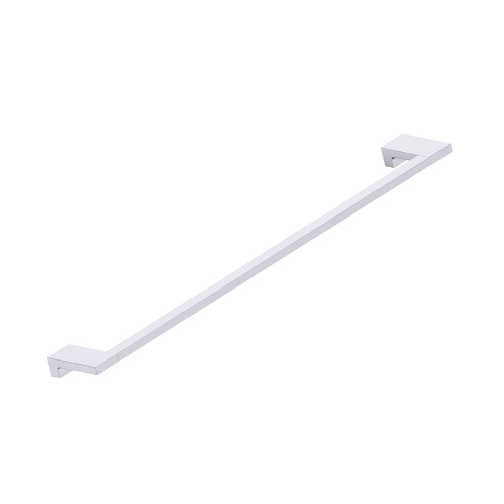 Kartners - NAPLES - 18-inch Bathroom Towel Bar-Polished Chrome - Polished Chrome