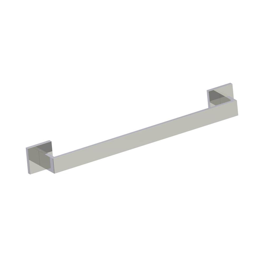 Kartners - HAMBURG - 18-inch Bathroom Towel Bar -Polished Nickel - Polished Nickel