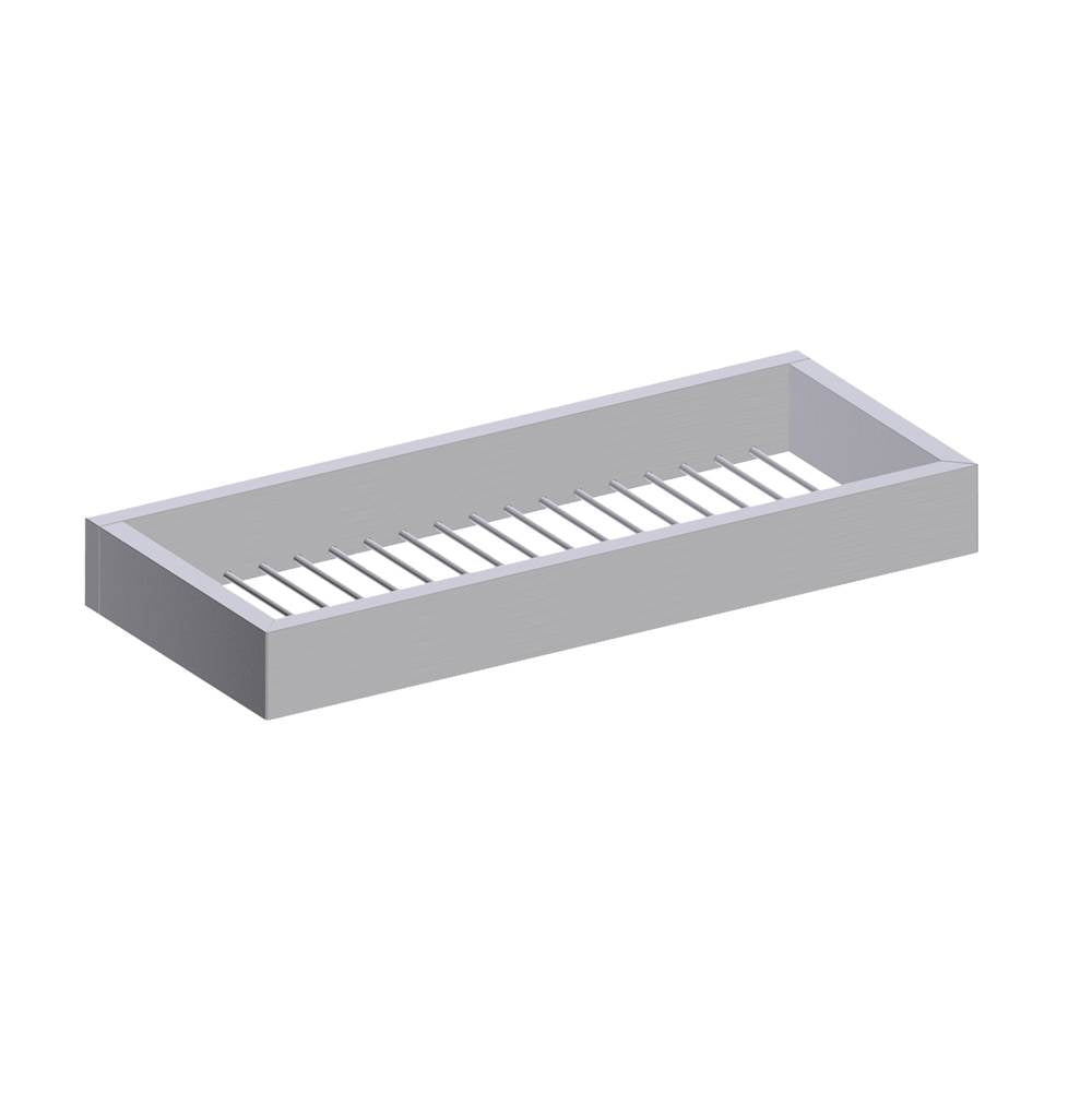 Kartners - HAMBURG - Shower Basket -Brushed Nickel - Brushed Nickel