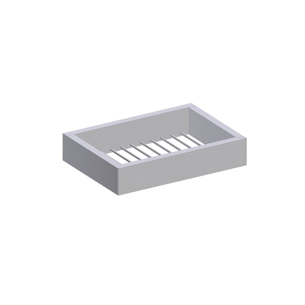 Kartners - HAMBURG - Shower Basket -Brushed Nickel - Brushed Nickel