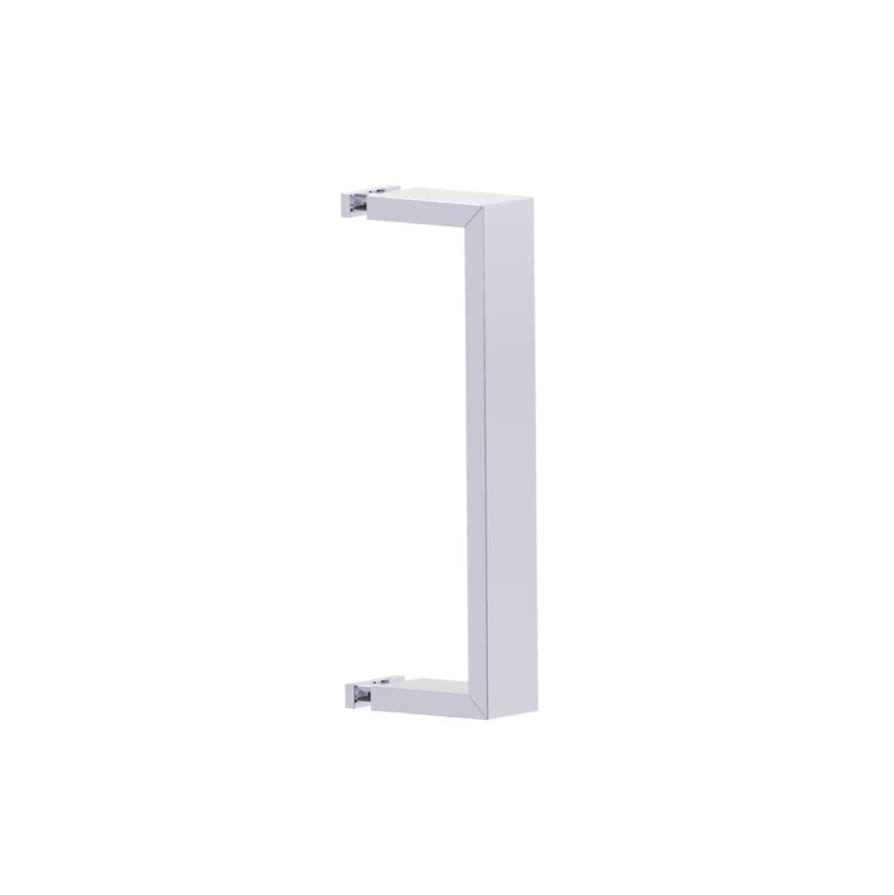 Kartners - HAMBURG - 8-inch Shower Door Handle Single Sided -Polished Chrome - Polished Chrome