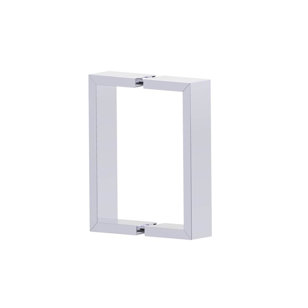 Kartners - HAMBURG - 6-inch Shower Door Handle Double Sided-Polished Chrome - Polished Chrome