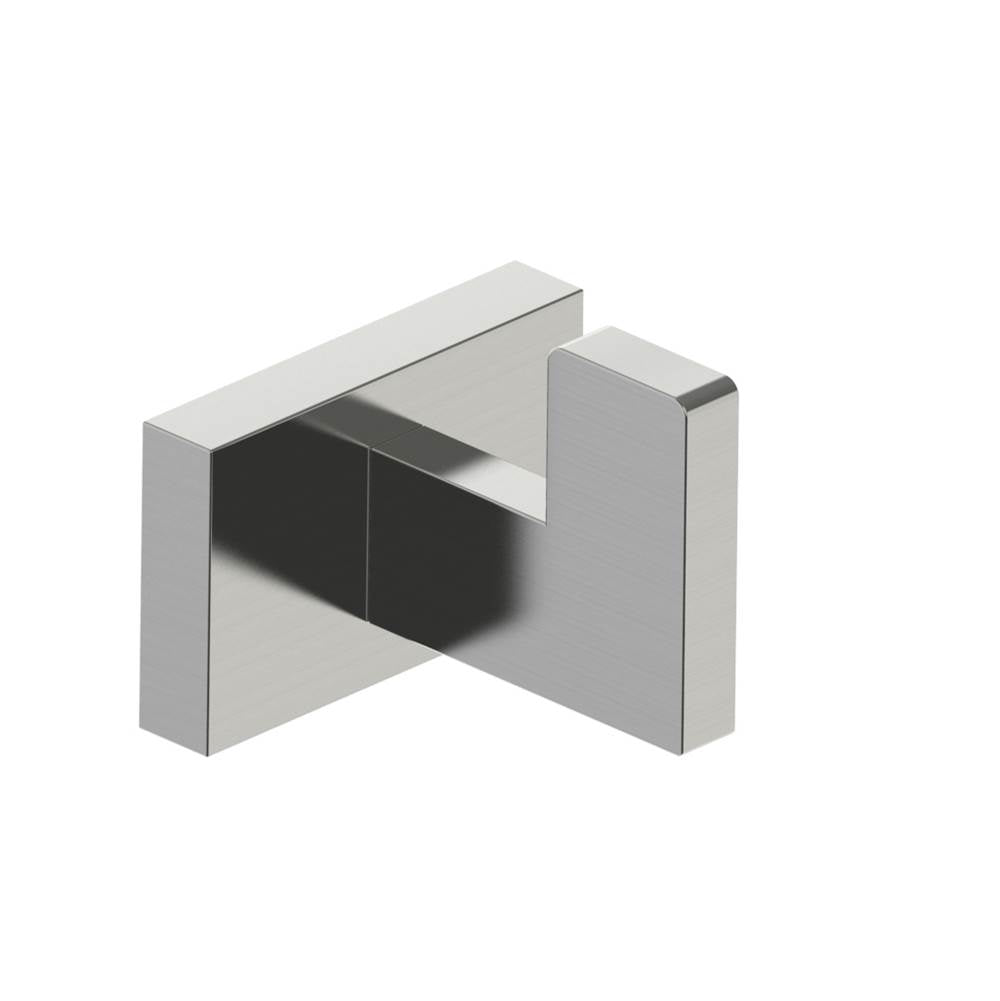 Kartners - VIENNA - Robe Hook-Brushed Nickel - Brushed Nickel