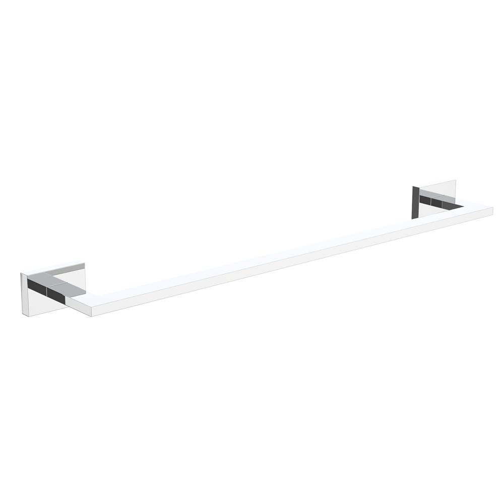 Kartners - VIENNA - 30-inch Bathroom Towel Bar -Polished Chrome - Polished Chrome