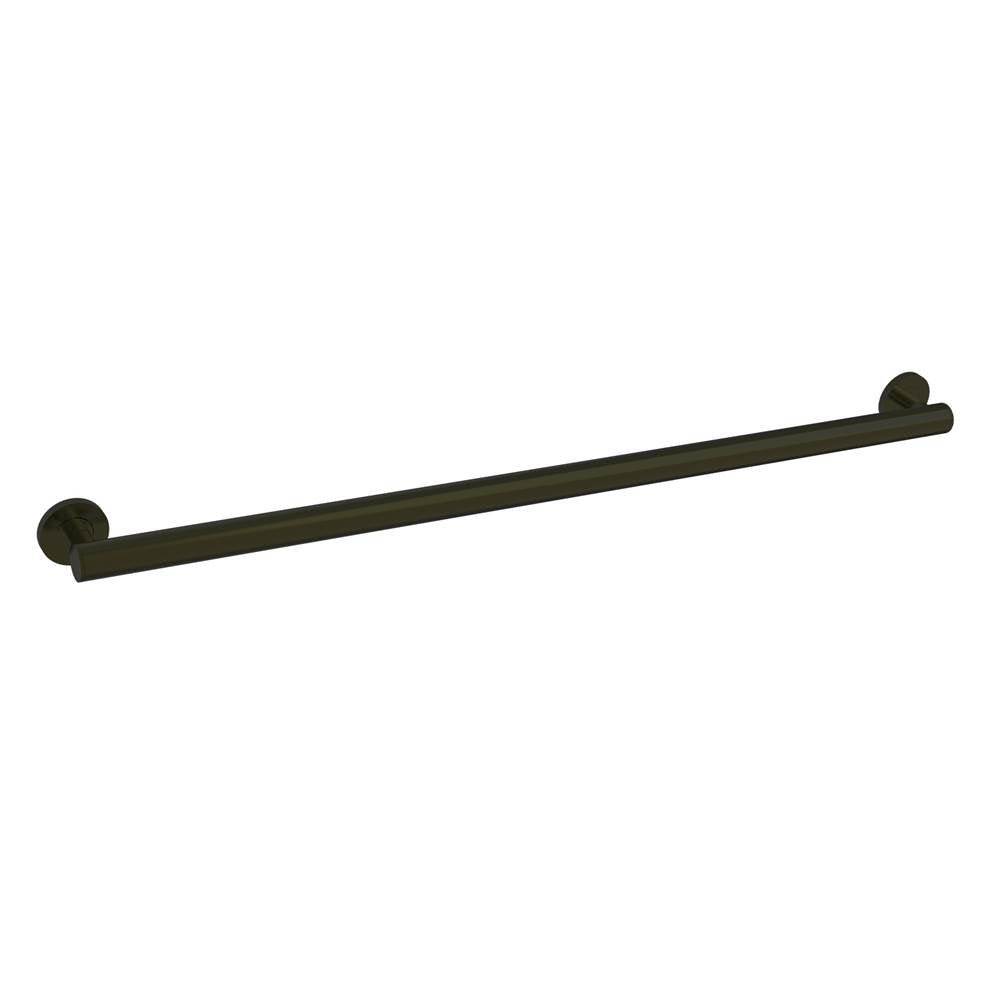 Kartners - 9100K Series 36-inch Round Grab Bar-Matte Black - Matte Black