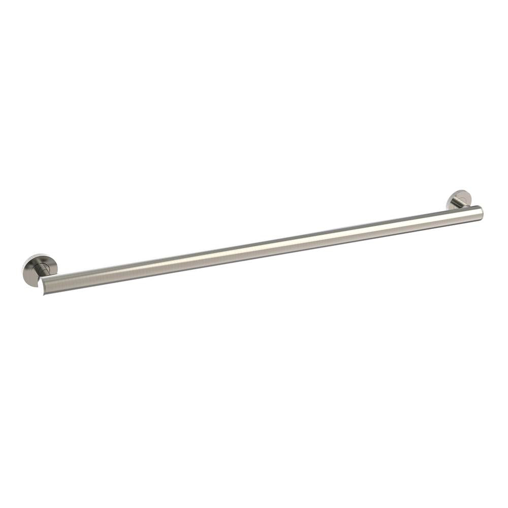 Kartners - 9100K Series 36-inch Round Grab Bar-Brushed Nickel - Brushed Nickel