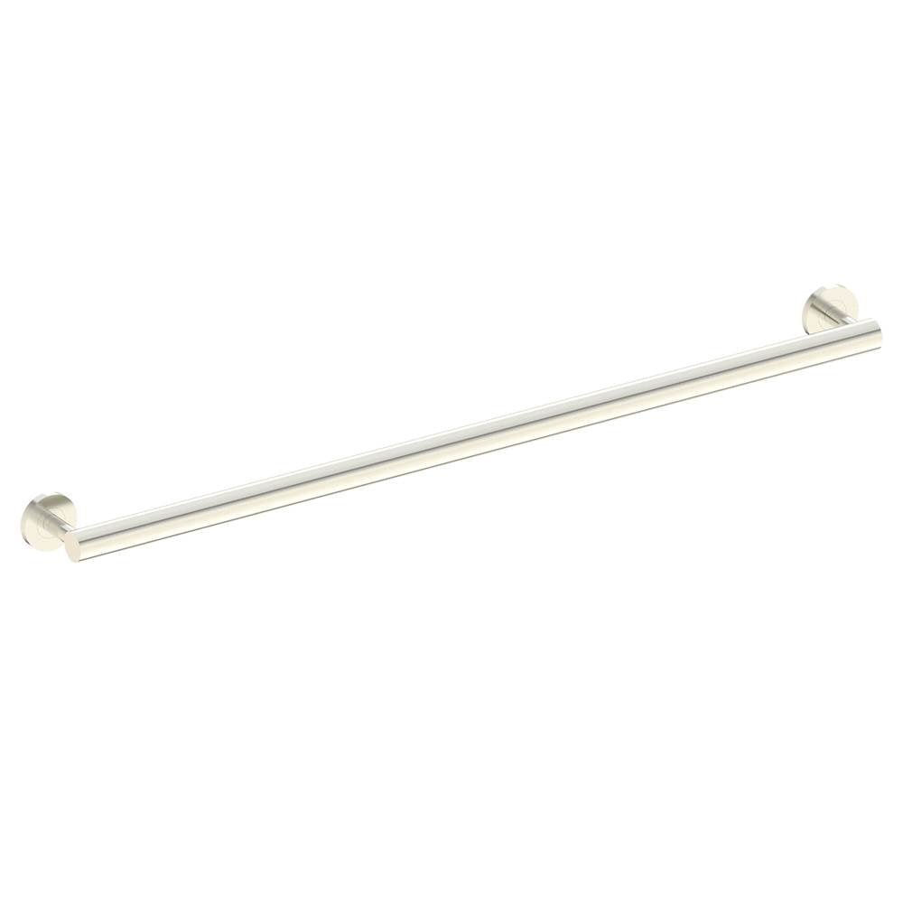 Kartners - 9100 Series 42-inch Round Grab Bar 35mm-Brushed Nickel - Brushed Nickel