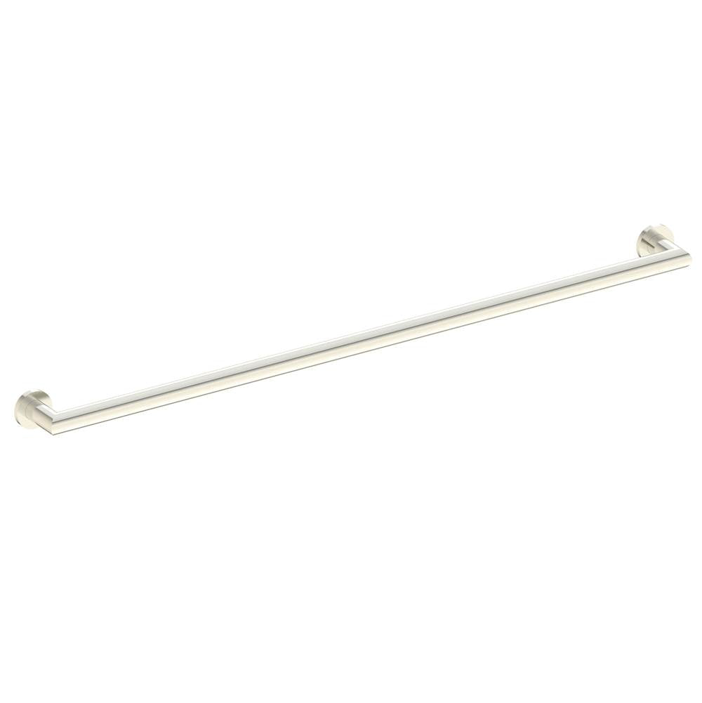 Kartners - 9200 Series 42-inch Round Mitered Grab Bar-Brushed Nickel - Brushed Nickel