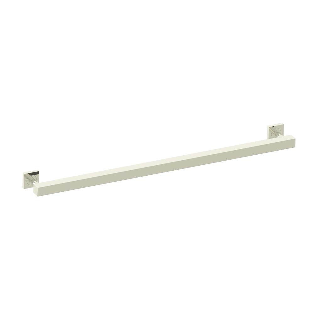 Kartners - 9300 Series 36-inch Square Grab Bar-Polished Nickel - Polished Nickel
