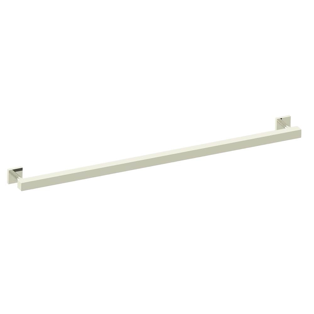 Kartners - 9300 Series 42-inch Square Grab Bar-Polished Nickel - Polished Nickel