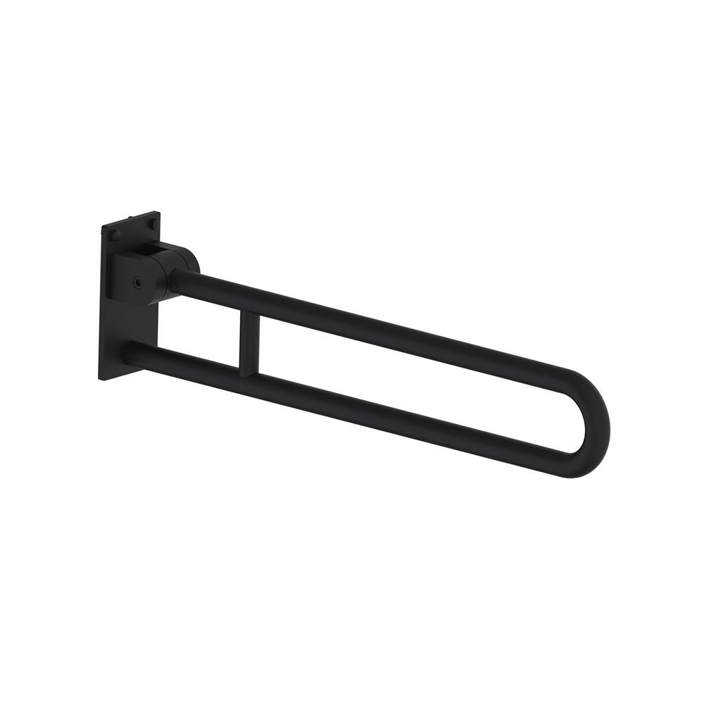 Kartners - BERLIN - Fold Down Grab Bar-Matte Black - Matte Black