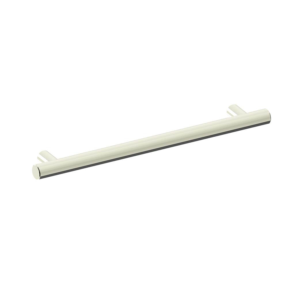Kartners - 9700 Series Modern 18-inch Round Grab Bar-Polished Nickel - Polished Nickel