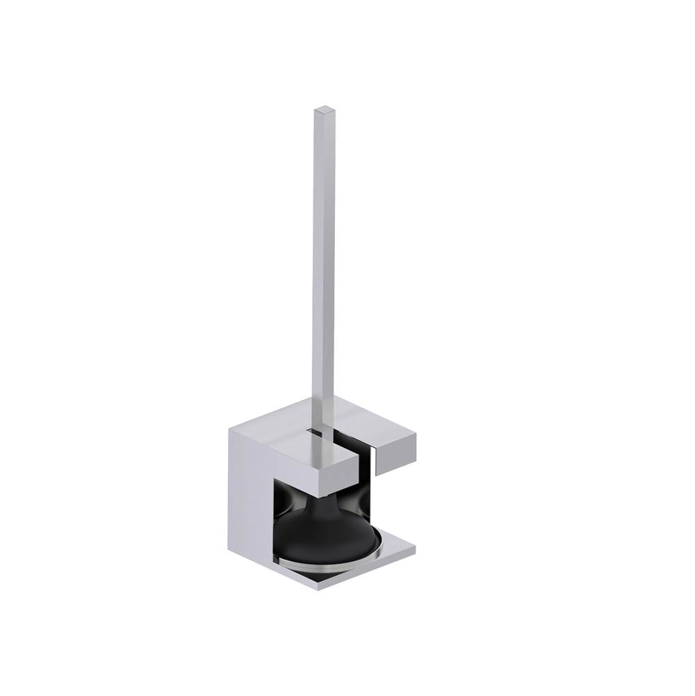 Kartners - Free Standing - Decorated Square Plunger-Satin Finish - Satin Finish