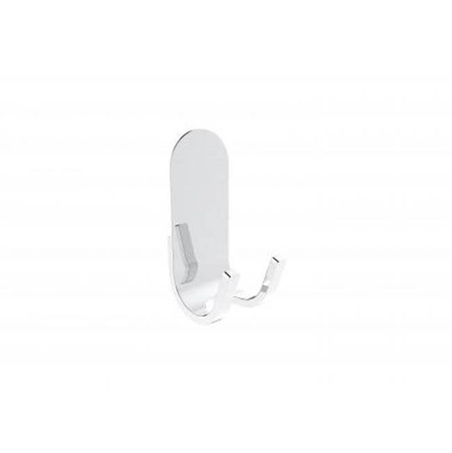 Kartners - HOTEL - 2.5-inch Squeegee /Razor Bracket Only-Polished Chrome - Polished Chrome