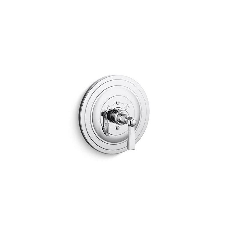 Kallista - Town Pressure Balance Trim, Lever Handle - Polished Chrome