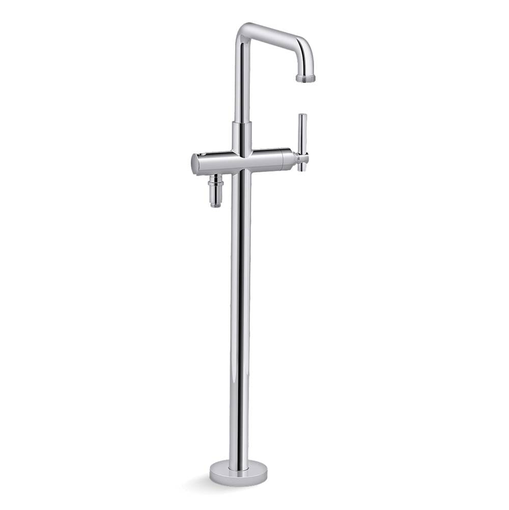 Kallista - Central Park WestE Freestanding Fct, Lv - Polished Chrome