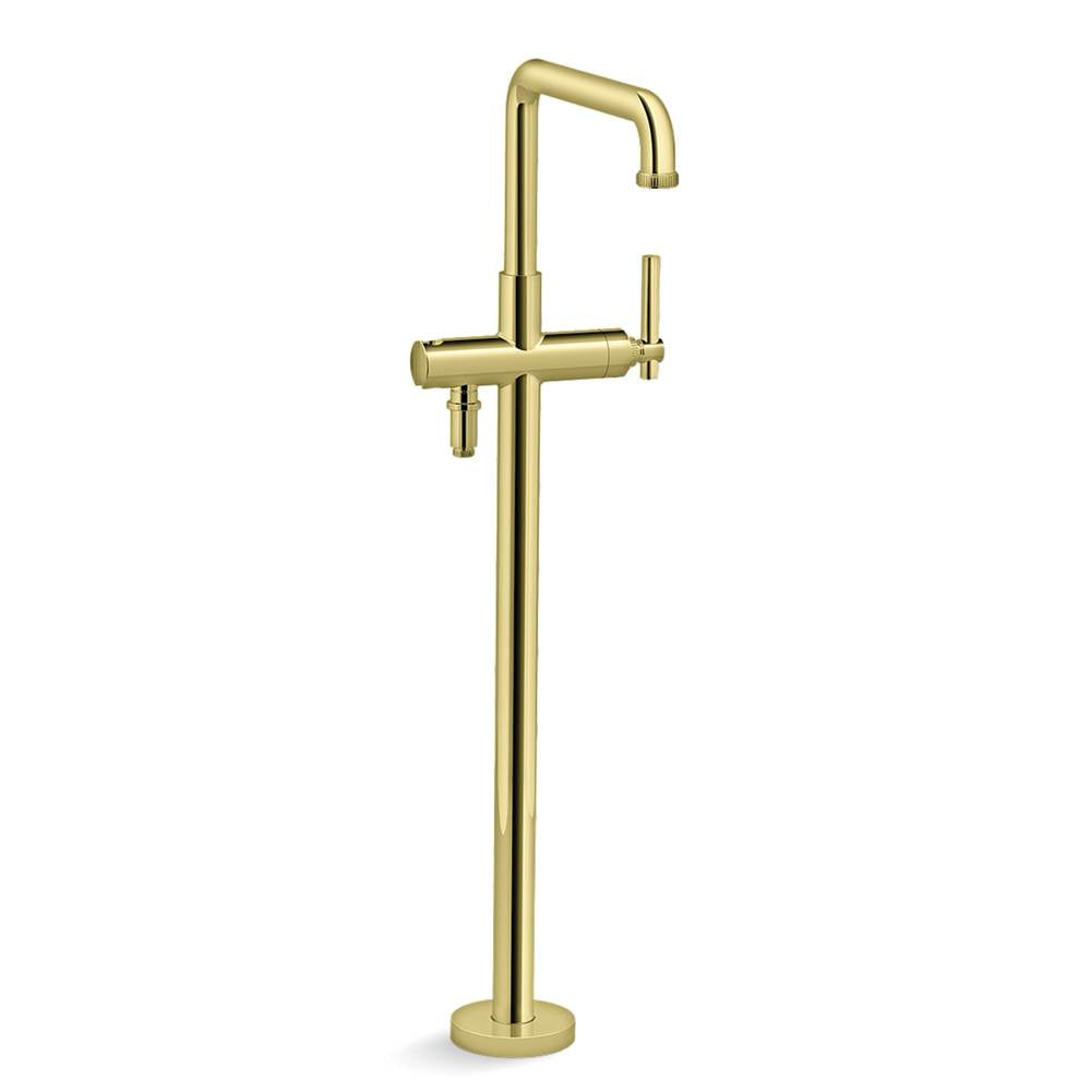 Kallista - Central Park WestE Freestanding Fct, Lv - Unlacquered Brass