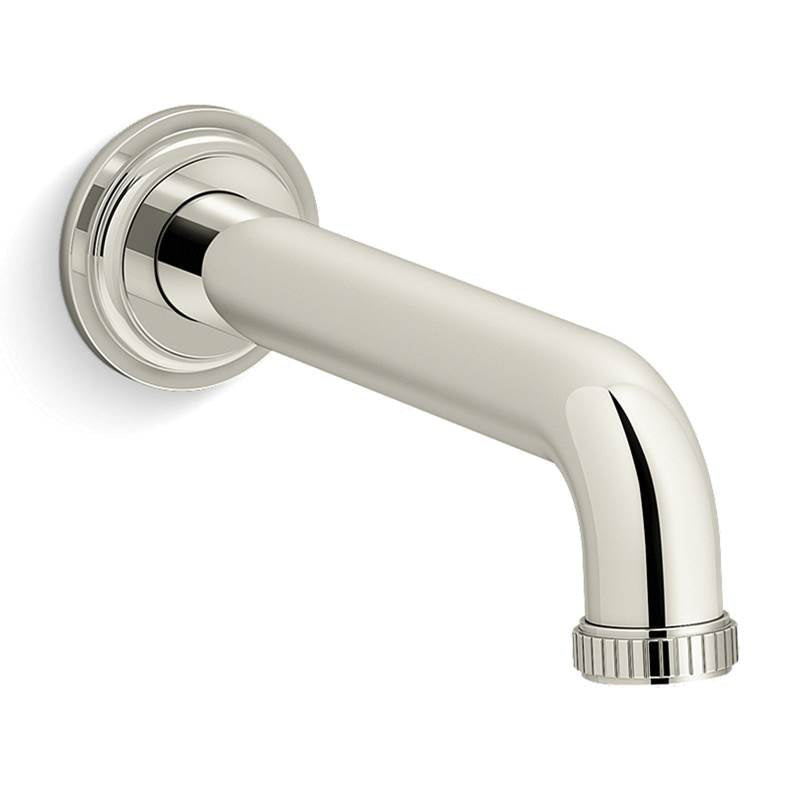 Kallista - Central Park WestE Wall Bath Spout - Polished Nickel