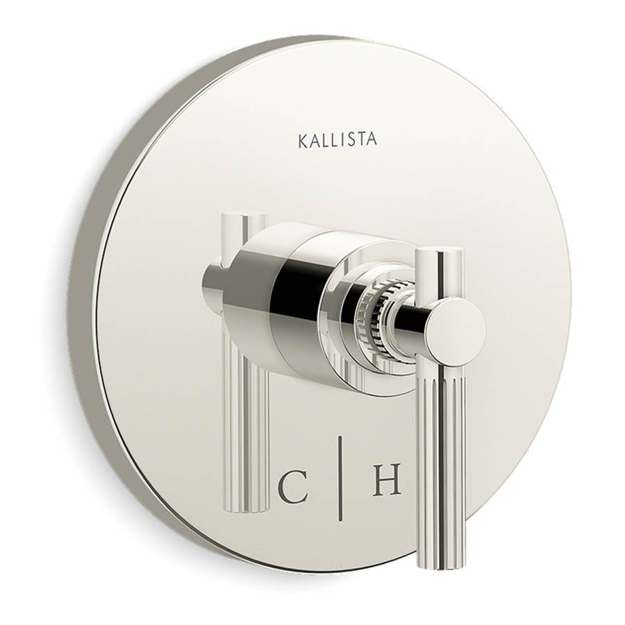 Kallista - Central Park WestE Thermostatic Trim, Lv - Polished Nickel