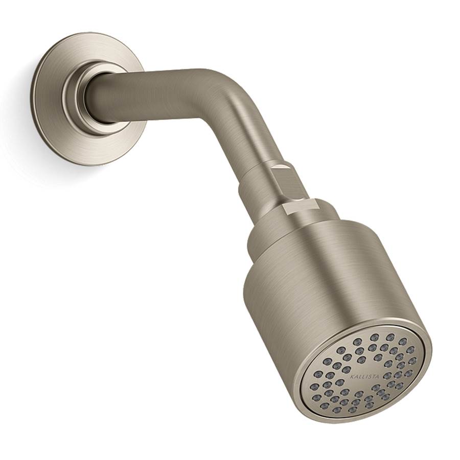Kallista - Central Park WestE Showerhead With Arm - Brushed Bronze