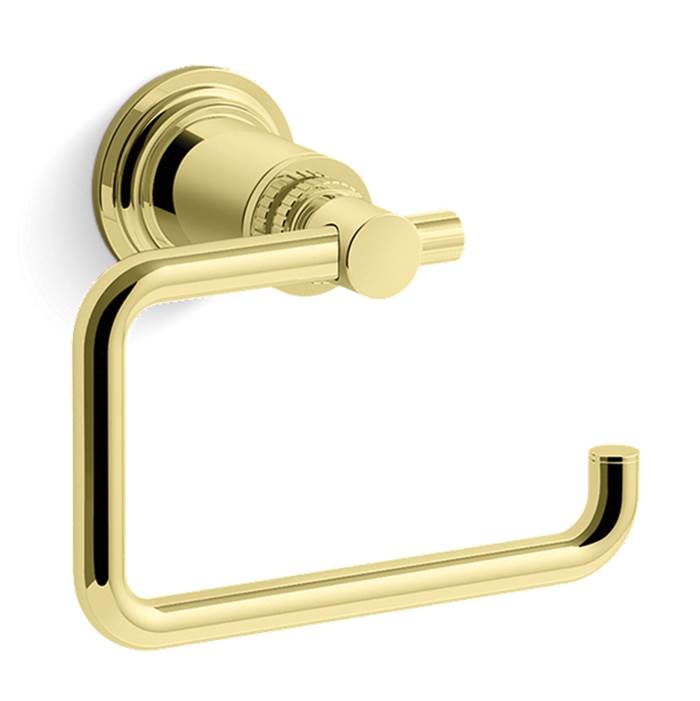 Kallista - Central Park WestE Toilet Paper Holder - Unlacquered Brass