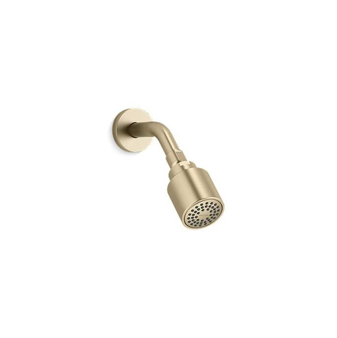 Kallista - OneE Showerhead With Arm - Brushed French Gold