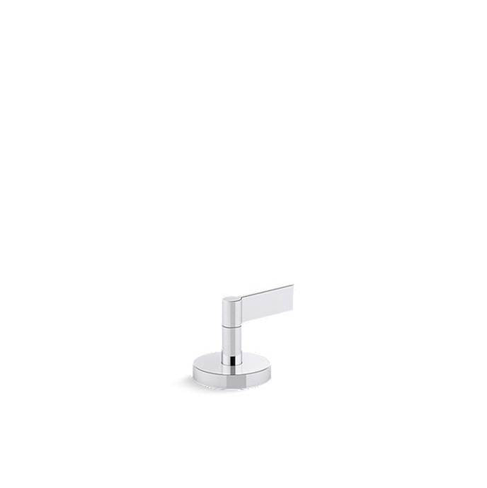 Kallista - OneE Deck Mount Bath Diverter, Lever Hdl - Polished Chrome