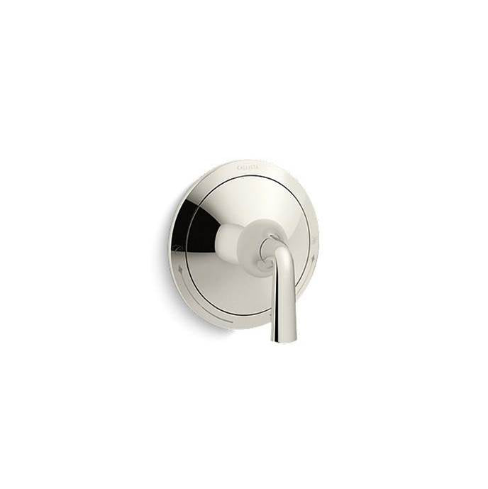 Kallista - Script Thermostatic Trim, Lever Handle - Polished Nickel