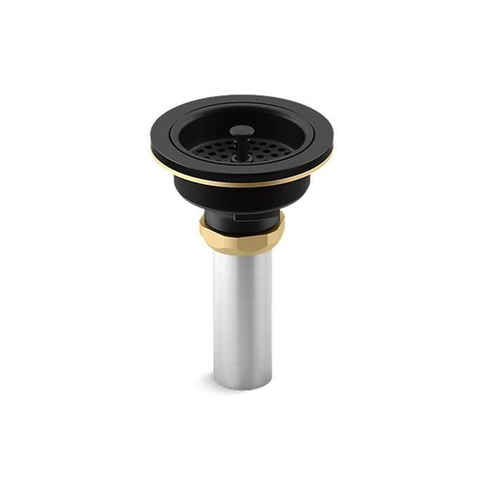 Kallista - Kitchen Sink Strainer - Matte Black