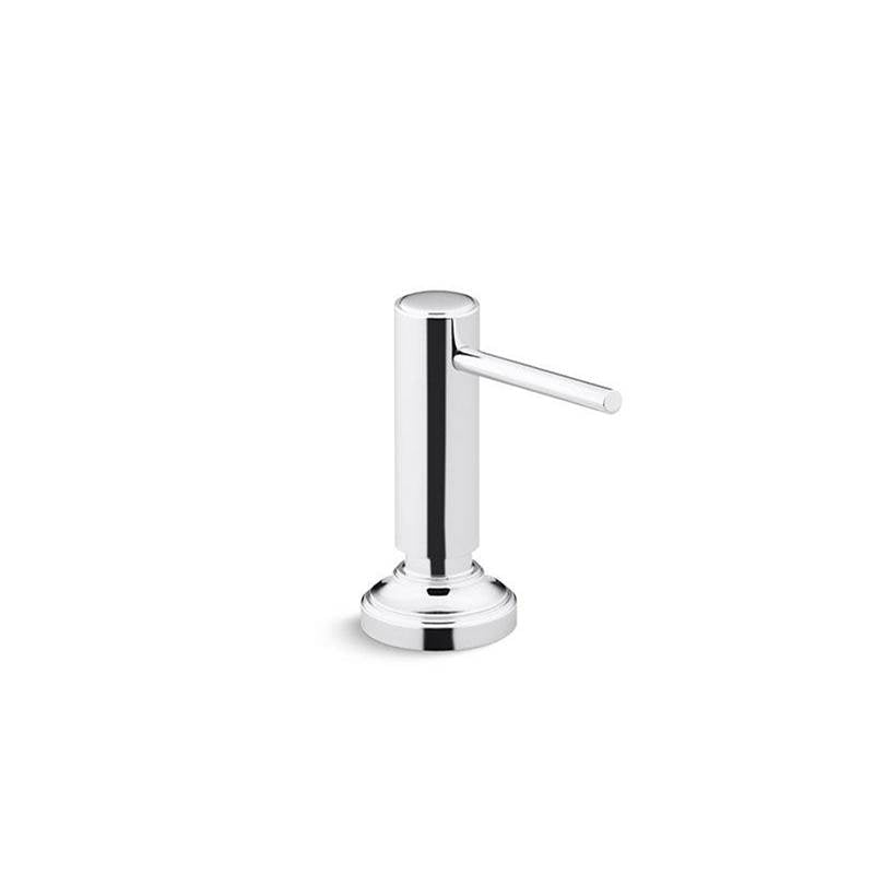 Kallista - QuincyE Soap Dispenser - Unlacquered Brass