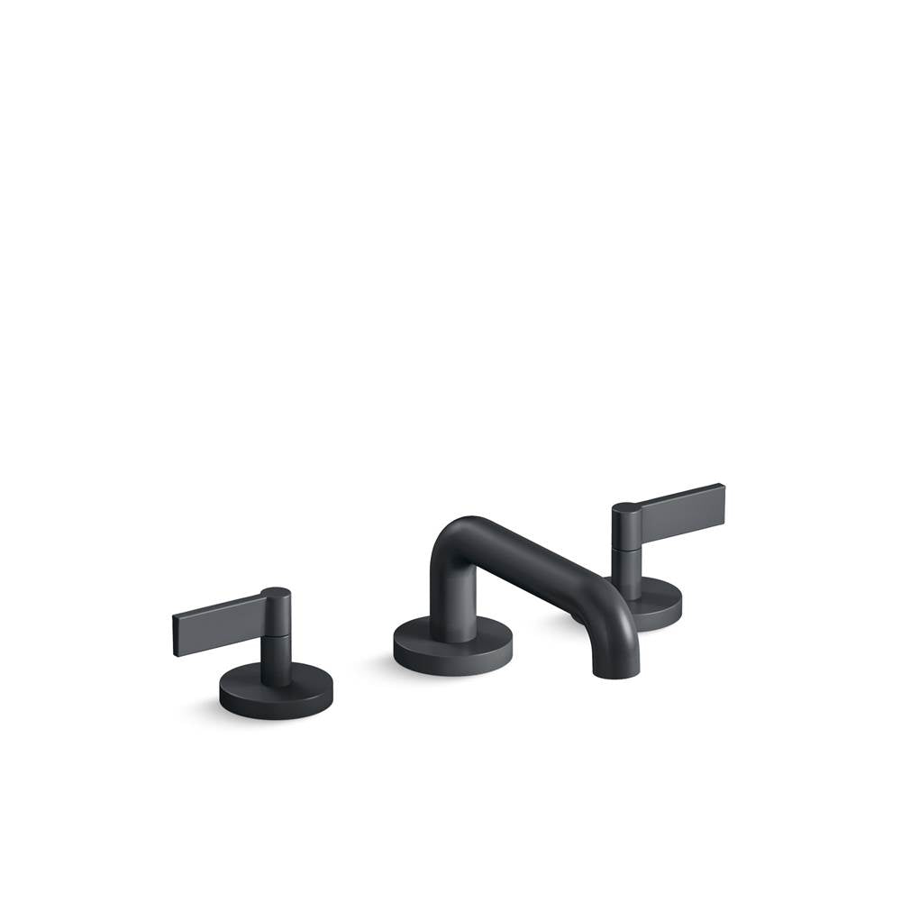 Kallista - OneE Basin Set, Low Spout, Lever Handle - Gunmetal