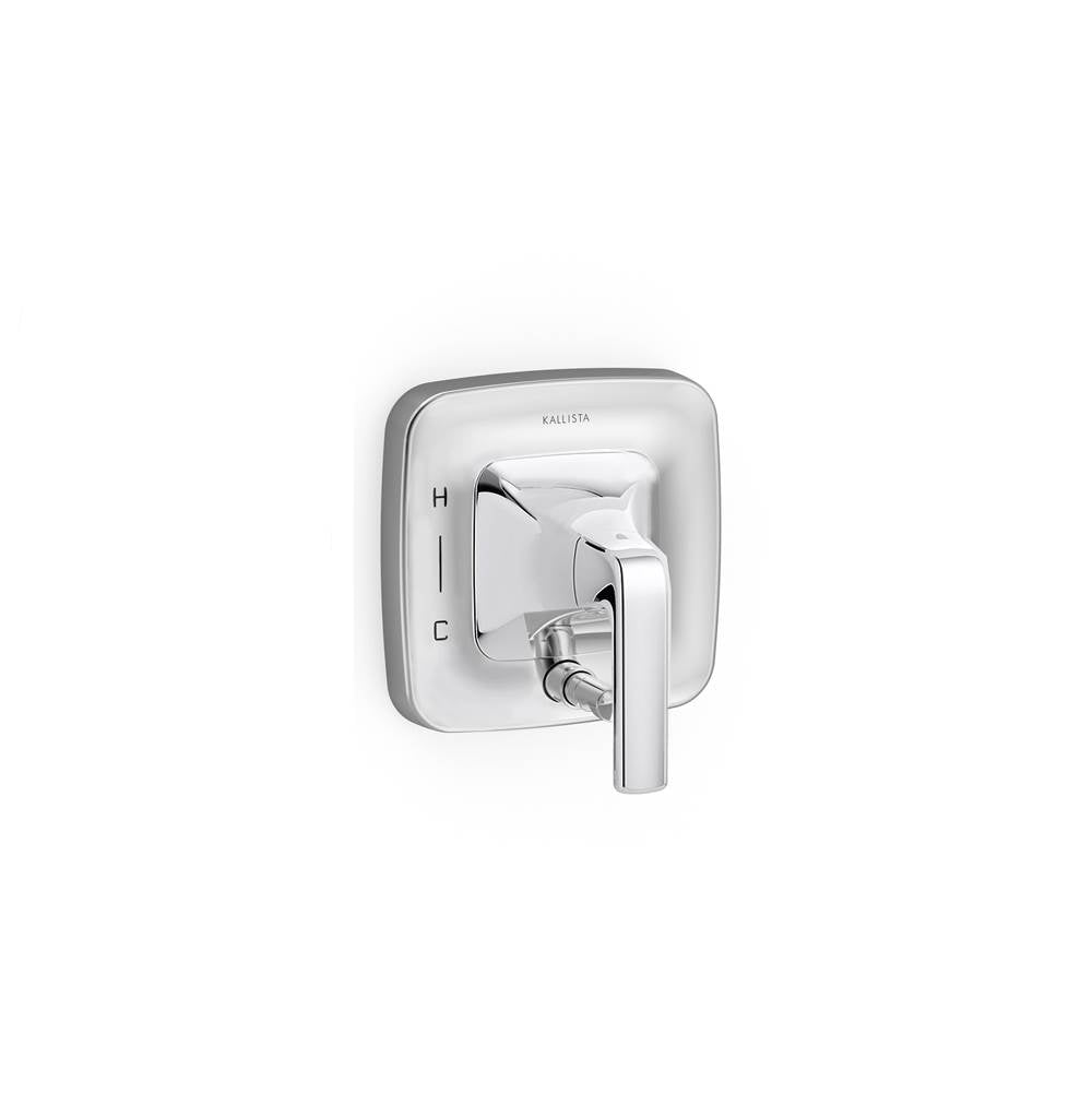Kallista - Per Se Pressure Balance W/Div Trim - Polished Chrome