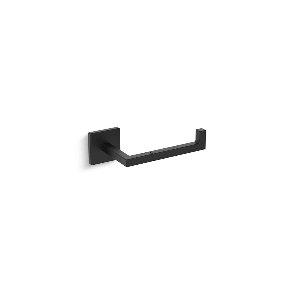 Kallista - GridE Toilet Paper Holder - Matte Black