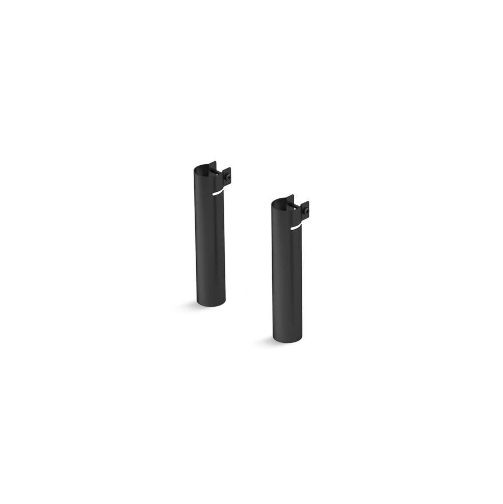 Kallista - Hot And Cold Basin Valve Shroud - Matte Black