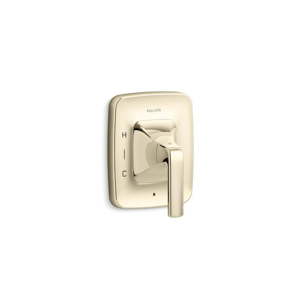 Kallista - Per Se Pressure Balance Trim, Lever - French Gold