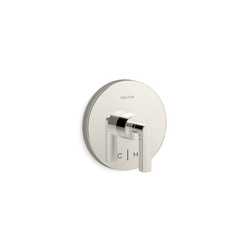 Kallista - One NazareE Thermostatic Shower Trim - Polished Nickel