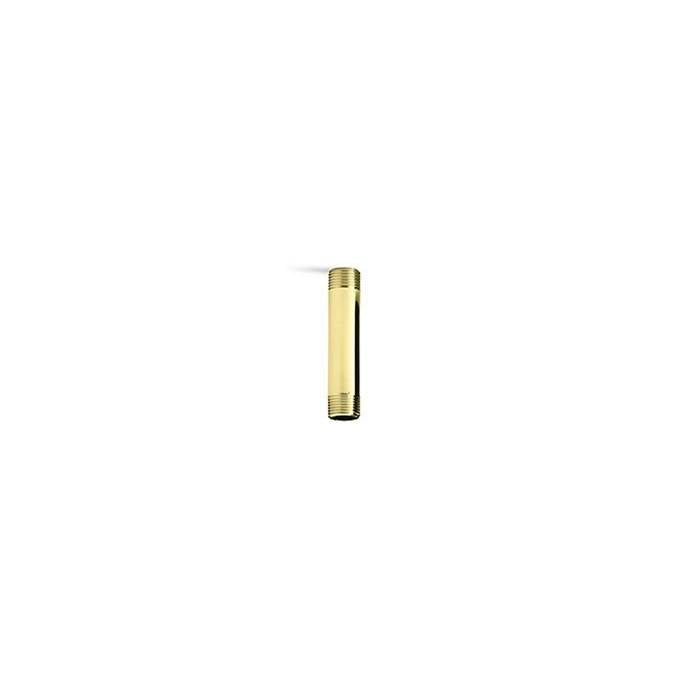 Kallista - Shower Arm, 3'' Ceiling Mount - Unlacquered Brass