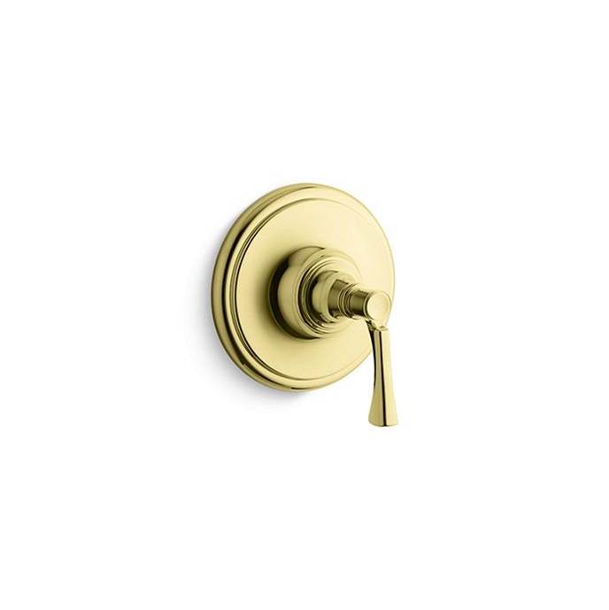 Kallista - Bellis Thermostatic Valve Trim, Lever - Unlacquered Brass