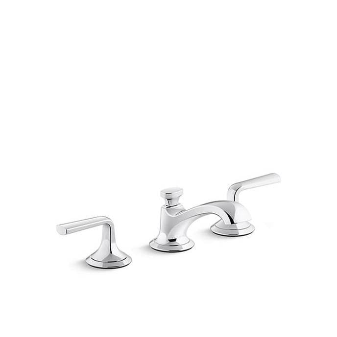 Kallista - Script Sink Faucet Low Spout Lvr Handle - Polished Chrome