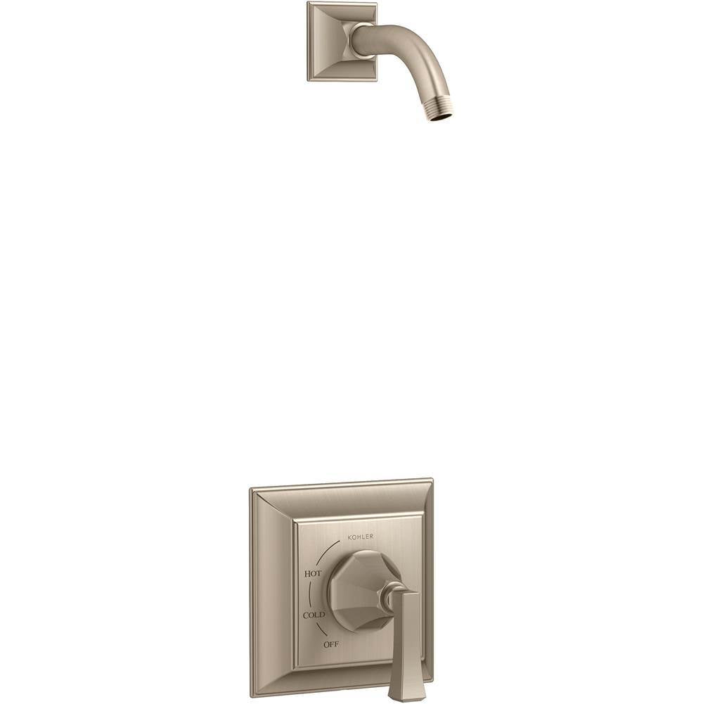 Kohler - Memoirs Stately Rite-Temp shower trim kit, without showerhead - Vibrant Brushed Bronze